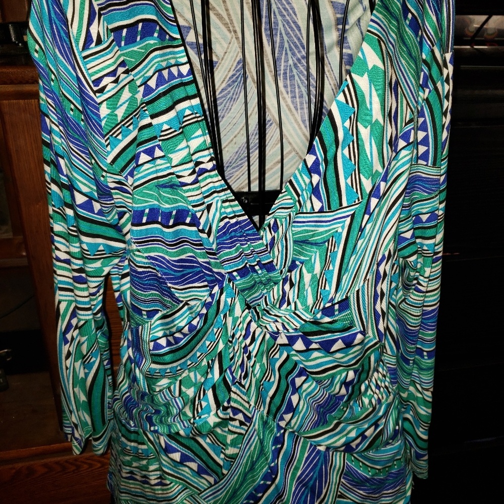 Turquoise Top